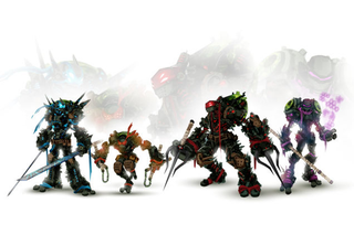 Illustration for article titled Una buena idea: Link, Sephiroth y Ultron reimaginados como mechas